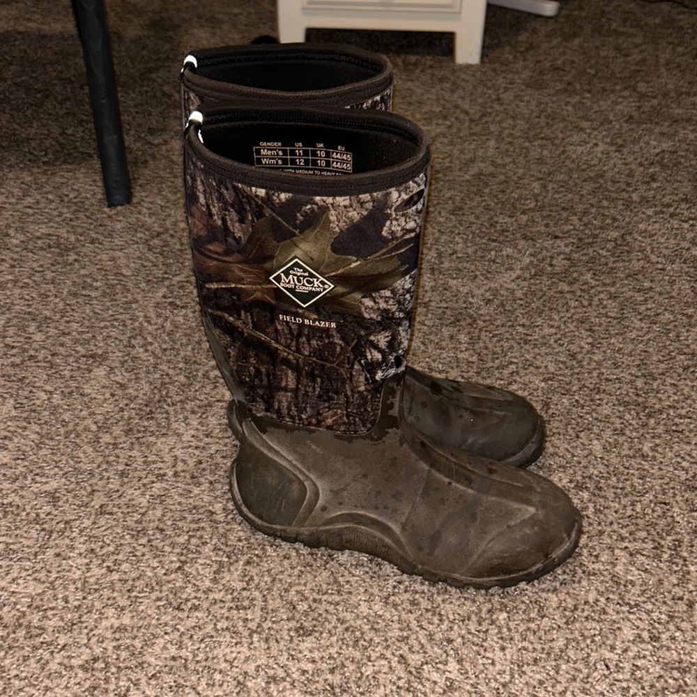 Camouflage Muck Boots Rubber Boots Hunting Boots